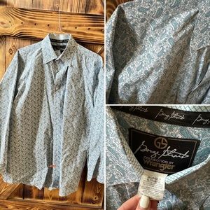 George Strait western shirt - paisley